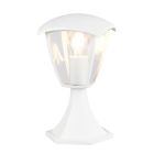 Biała lampa zewnętrzna nowoczesna, Samatar, IP44