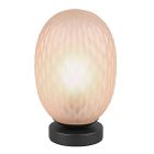 Bursztynowa lampa stołowa design, Danyal
