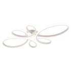 Biała lampa sufitowa design, Vikash, 32W, 4000K LED, ściemniana w 3 krokach