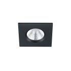 Czarna oprawa podtynkowa łazienkowa nowoczesna, Iman, 5W, 3000K LED, IP65