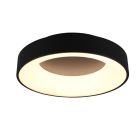 Czarny plafon sufitowy nowoczesny, Jered, 27W, 3000K LED