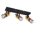 Czarny spot sufitowy vintage, Jessica