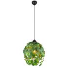 Zielona lampa wisząca nad stół do jadalni design, Urwa