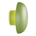 Zielony kinkiet akumulatorowy metalowy, Khaoula, 1,5W, 3000K LED, ściemniana w 3 krokach