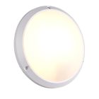 Biała lampa zewnętrzna plastikowa, Nourdine, IP65