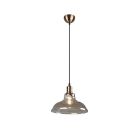 Brązowa lampa wisząca nowoczesna, Aaya
