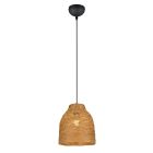 Papierowa lampa wisząca brązowa, Lidwien