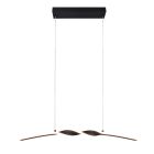 Czarna lampa wisząca design, Quirinus, 18W, 4000K LED