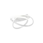 Biały plafon sufitowy nowoczesny, Sanura, 18W, 4000K LED