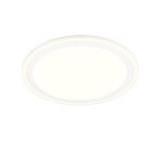 Biały plafon sufitowy nowoczesny, Omaima, 11W, 3000K LED