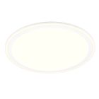 Biały plafon sufitowy nowoczesny, Omaima, 17W, 3000K LED
