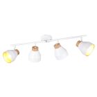 Biały spot sufitowy nowoczesny, Riette