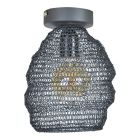 Industrialna lampa sufitowa czarna, Lida