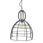 Industrialna lampa wisząca czarna, Lewis