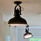 Industrialna lampa sufitowa czarna, Liga