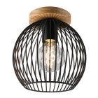 Industrialna lampa sufitowa czarna, Wiro