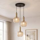 Design lampa wisząca bursztynowa, Charlois