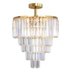 Design lampa sufitowa złota, Kajol