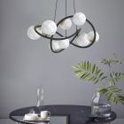 Nowoczesna lampa wisząca biała, Moritz
