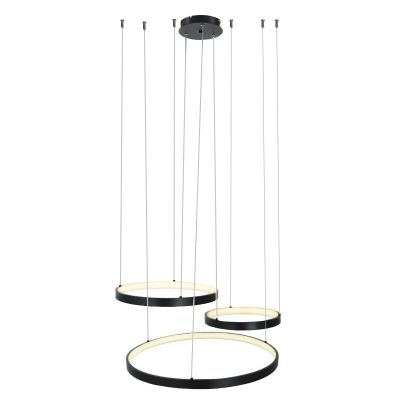 Design lampa wisząca czarna, Giorgio, 60W, 2700K LED