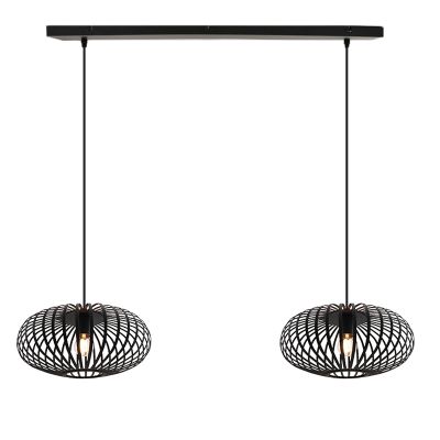 Industrialna lampa wisząca czarna, Lieve