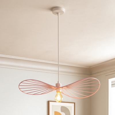 Nowoczesna lampa wisząca różowa, Jolinda