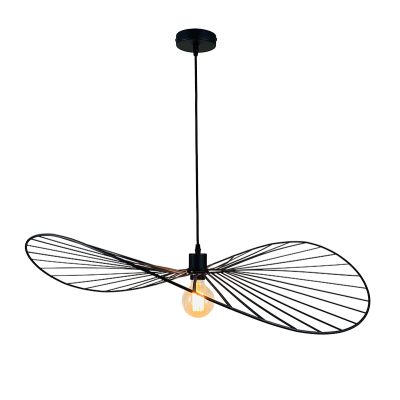 Retro lampa wisząca czarna, Jolinda