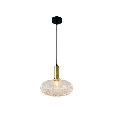 Retro lampa wisząca przezroczysta, Charlois