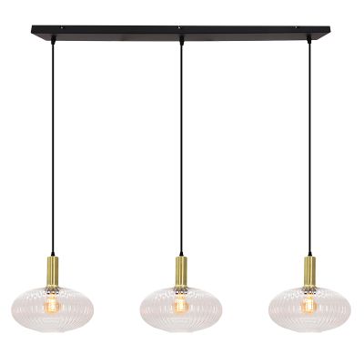 Retro lampa wisząca przezroczysta, Charlois