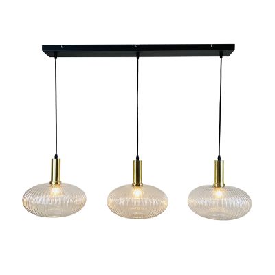 Retro lampa wisząca przezroczysta, Charlois