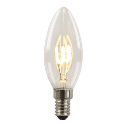 Olucia żarówka świecowa LED E14 ściemnialna Tuelo, 2W, 2700K