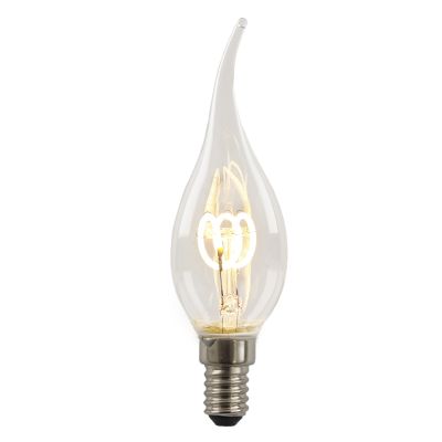 Olucia żarówka świecowa LED E14 ściemnialna Tuelo, 2W, 2700K
