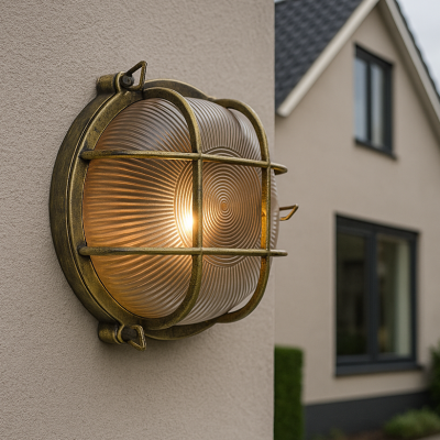 Industrialna lampa zewnętrzna czarna, Juanita, IP44