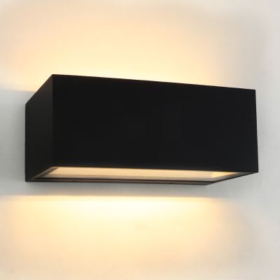 Nowoczesna lampa zewnętrzna czarna, Cailey, 10W, 3000K LED, IP54