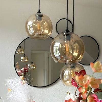 Design lampa wisząca bursztynowa, Giada