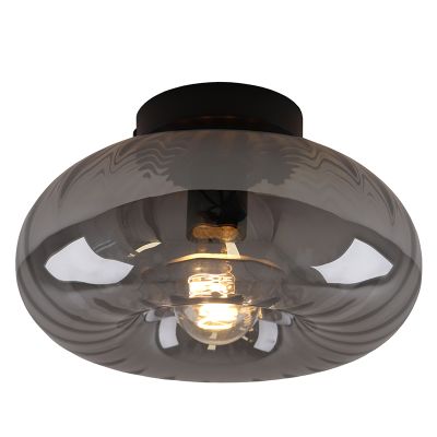 Retro lampa sufitowa szara, Diane