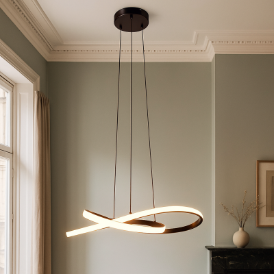 Design lampa wisząca czarna, Tanya