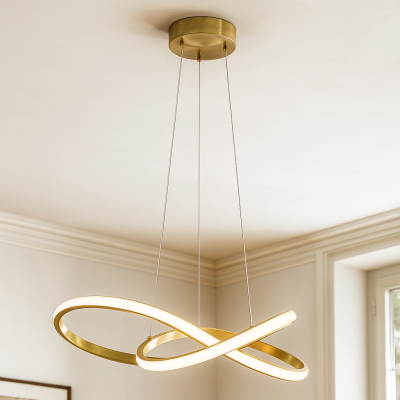 Design lampa wisząca mosiądz, Tanya