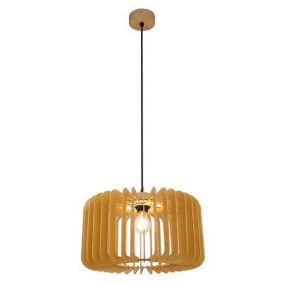 Drewniana lampa wisząca rustykalna, Beau