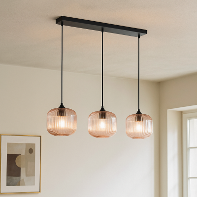 Design lampa wisząca różowa, Charlois