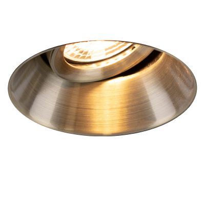 Aluminiowa oprawa sufitowa wpuszczana trimless w kolorze brązu, Sanaz
