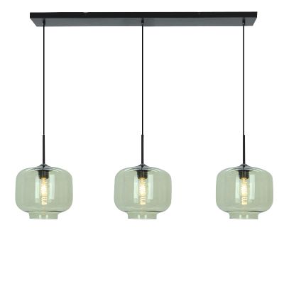 Retro lampa wisząca zielona, Anniek