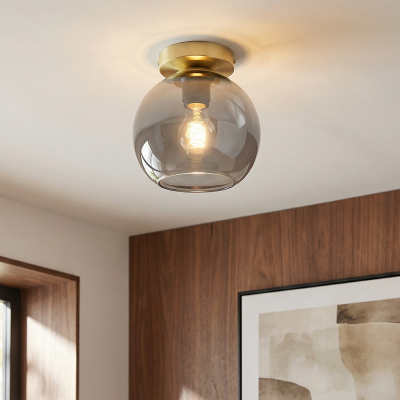 Design lampa sufitowa szara, Giada