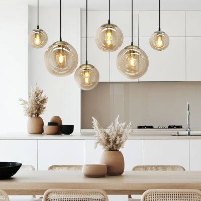 Design lampa wisząca bursztynowa, Dolf