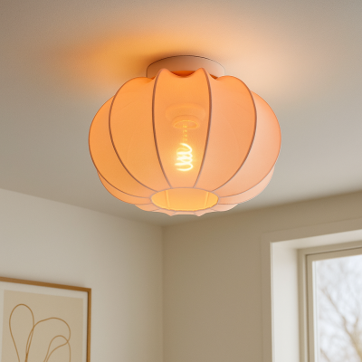 Nowoczesna lampa sufitowa różowa, Deborah