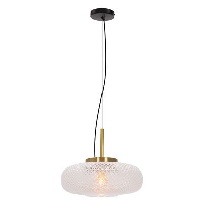 Retro lampa wisząca przezroczysta, Johnson