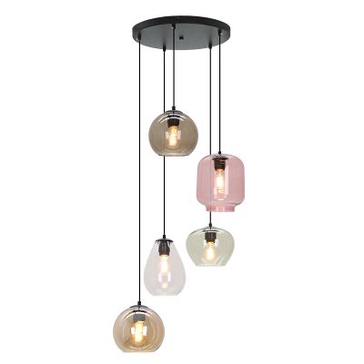 Nowoczesna lampa wisząca wielokolorowa, Caia