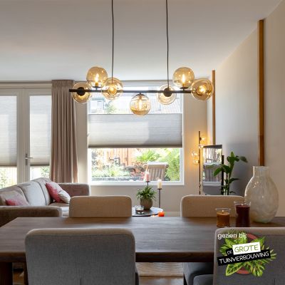 Design lampa wisząca bursztynowa, Remo