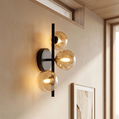 Design kinkiet bursztynowy, Remo
