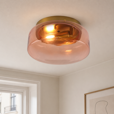 Design lampa sufitowa różowa, Byron